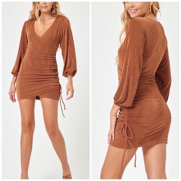 l*space Dresses & Skirts - L*Space Melissa Dress Coffee Size Large NWT